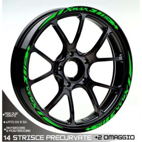 IRIDEA DESIGN WHE-YAM-XM400-DIA-GR MOTORCYCLE RIM STICKERS
