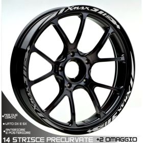 IRIDEA DESIGN WHE-YAM-XM400-DIA-SI MOTORCYCLE RIM STICKERS