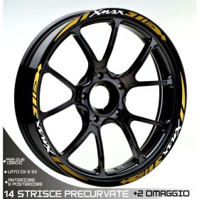 MOTORRAD FELGENAUFKLEBER IRIDEA DESIGN WHE-YAM-XM400-DIA-WH-GO