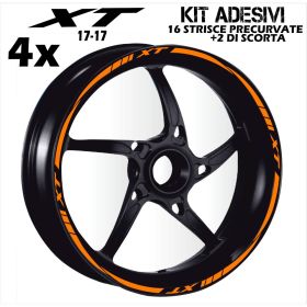 PROFILES CIRCLE STICKERS KIT ARANCIONE