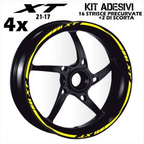 IRIDEA DESIGN WHE-YAM-XT-ENDURO-YE Motorcycle rim stickers