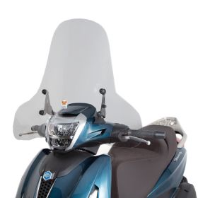 Parabrezza Classic ISOTTA fumè chiaro 600x720x3mm solo lastra senza attacchi