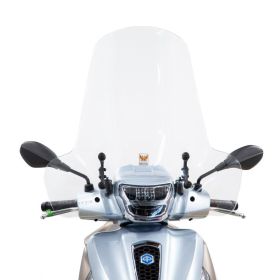 Klassisches ISOTTA Transparentes Windschutzscheiben-Kit für PIAGGIO MEDLEY mit Zubehör