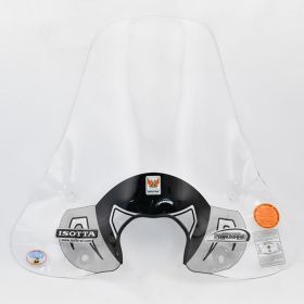 Kit parabrezza medio ISOTTA trasparente maggiorato per HONDA SH con attacchi