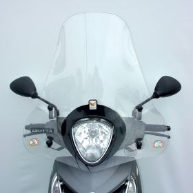 ISOTTA mittleres Windschutzscheiben-Kit transparent vergrößert MALAGUTI CENTRO komplett