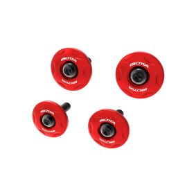 ISOTTA Rote Verkleidung Buchsen Kit für MOTO GUZZI