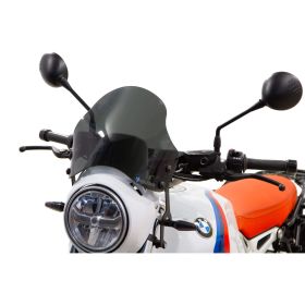 Kit cupolino basso regolabile ISOTTA fumè scuro per BMW R NINE T URBAN G/S con attacchi
