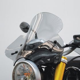 Kit cupolino medio ISOTTA fumè chiaro omologato ABE per BMW R NINE T con attacchi