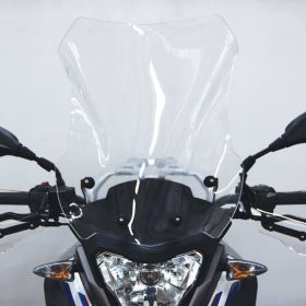 Kit cupolino alto ISOTTA fumè chiaro omologato ABE per BMW G GS con attacchi