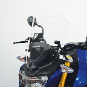 Kit cupolino medio ISOTTA nero opaco omologato ABE per BMW G R con attacchi