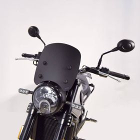 Kit cupolino ISOTTA nero opaco per BENELLI Leoncino con attacchi