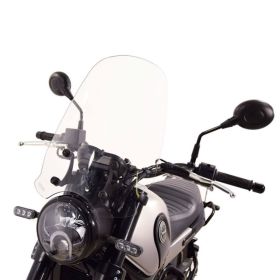Kit cupolino alto ISOTTA trasparente spesso per BENELLI Leoncino con attacchi