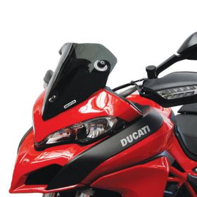 ISOTTA pare-brise bas mat noir 350x325x4mm pour DUCATI sans attachement