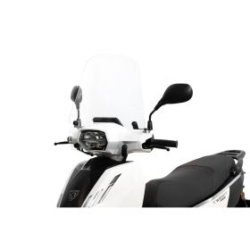 Kit de pare-brise transparent ISOTTA pour PEUGEOT TWEET GT avec supports inclus