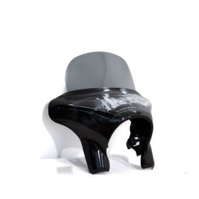 Pare-brise ISOTTA haute protection fumé clair ABE pour HARLEY DAVIDSON FLSB SPORT GLIDE sans attachement