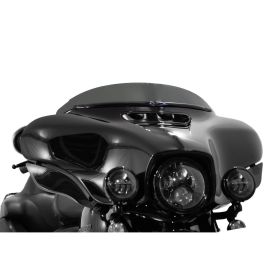 ISOTTA Pare-brise bas fumé faible 150x750x4mm pour Harley Davidson Electra Glide sans attachement