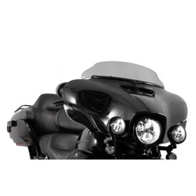ISOTTA Pare-brise moyen fumé 200x750x4mm pour Harley Davidson Electra Glide sans attachement