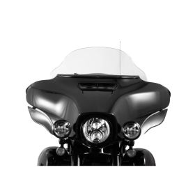 ISOTTA Grand Pare-brise Transparent 290x750x4mm pour Harley Davidson Electra Glide sans attachement