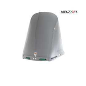 Parabrezza intercambiabile ISOTTA fumè chiaro 520x500x4mm per Honda cn