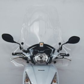 ISOTTA medium transparent enlarged windshield kit for HONDA NSC VISION with attachments