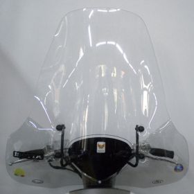 ISOTTA Mittel-Windschutzscheiben-Kit Transparent Vergrößert für KYMCO SENTO 4T komplett