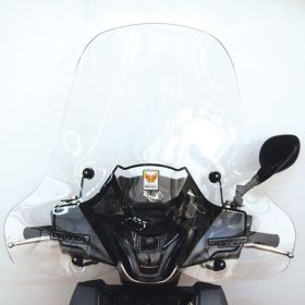 ISOTTA Mittelwindschild-Kit transparent vergrößert für KYMCO PEOPLE S mit Befestigungen