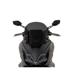 Kit cupolino ISOTTA fumè scuro spesso per KYMCO Downtown gt con attacchi