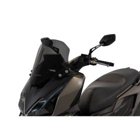 Kit cupolino ISOTTA fumè scuro spesso per KYMCO Downtown gt con attacchi
