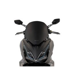 Kit de pare-brise épais noir mat ISOTTA pour KYMCO Downtown GT avec supports