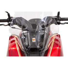 Kit de pare-brise transparent ISOTTA pour KEEWAY Vieste avec fixations