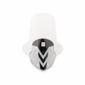 ISOTTA Mittelwindschild-Kit dick transparent für YAMAHA Nmax mit Halterungen