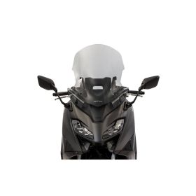 Pare-brise ISOTTA Touring Fumé 685x485x3mm pour Yamaha T-Max sans attachement