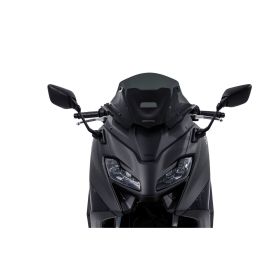 Cupolino basso ISOTTA fumè scuro con spessore di 3mm per Yamaha t-max senza attacchi