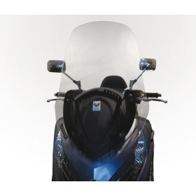 Kit parabrezza alto ISOTTA maggiorato trasparente per SYM Maxsym con attacchi