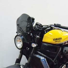 Kit cupolino basso ISOTTA fumè scuro omologato ABE per YAMAHA XSR con attacchi