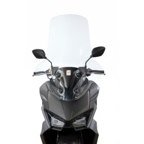 Kit parabrezza medio ISOTTA trasparente per SYM JET X con attacchi