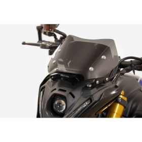 Kit cupolino basso ISOTTA fumè scuro spesso per YAMAHA Mt09 con attacchi