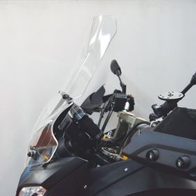 Kit parabrezza touring alto ISOTTA fumè chiaro spesso per YAMAHA Tracer 900 con attacchi