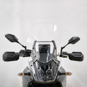 ISOTTA High Transparent Windscreen 410x365x4mm for Yamaha Ténéré 700 without attachments