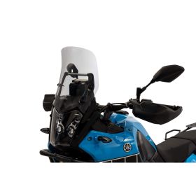 ISOTTA Rally Windschutzscheiben-Kit leicht rauchig 270x350x3mm mit Montageschienen