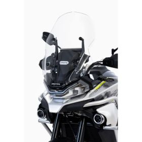 Kit de pare-brise haut ISOTTA transparent épaisseur 4 mm avec supports