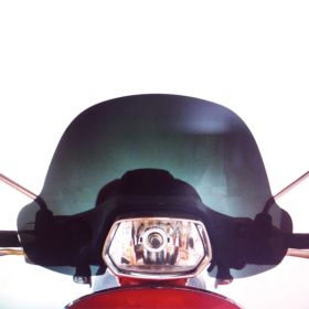 Kit de pare-brise de mode ISOTTA Dark Smoke avec supports