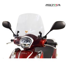 Kit cupolino ISOTTA fumè chiaro per HONDA Sh mode con attacchi