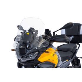Kit de pare-brise transparent ISOTTA Grand Touring 410x445mm avec supports