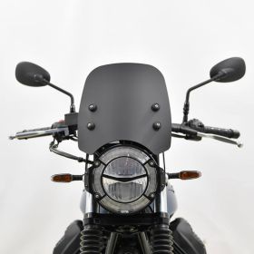 ISOTTA Niederscheiben-Kit matt schwarz für MOTO GUZZI V7 iii Stone Night Pack komplett