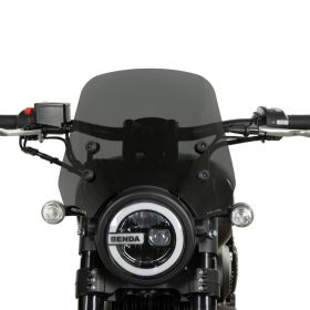ISOTTA dicke niedrige Windschutzscheiben-Kit transparent für KEEWAY V302c komplett