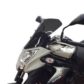 Kit de carénage bas ISOTTA fumée sombre pour KAWASAKI Er6n avec supports