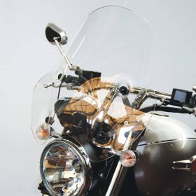 Kit de pare-brise bas ISOTTA transparent pour MOTO GUZZI Bellagio avec supports