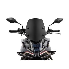 Kit de pare-brise bas réglable ISOTTA noir mat pour Voge Valico 525 DSX avec supports