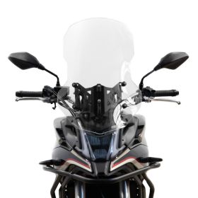Kit de pare-brise haut réglable ISOTTA transparent pour VOGE VALICO 525 DSX avec supports